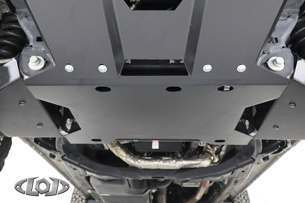Black-O.P. Front Differential Skid Plate