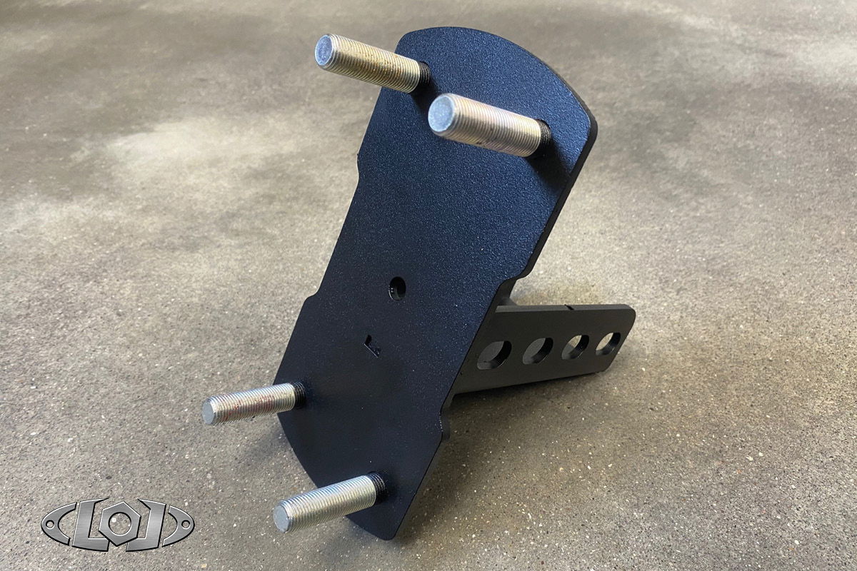 JK Destroyer Tire Carrier - 8 on 6.5 Bolt Pattern Tire Mount