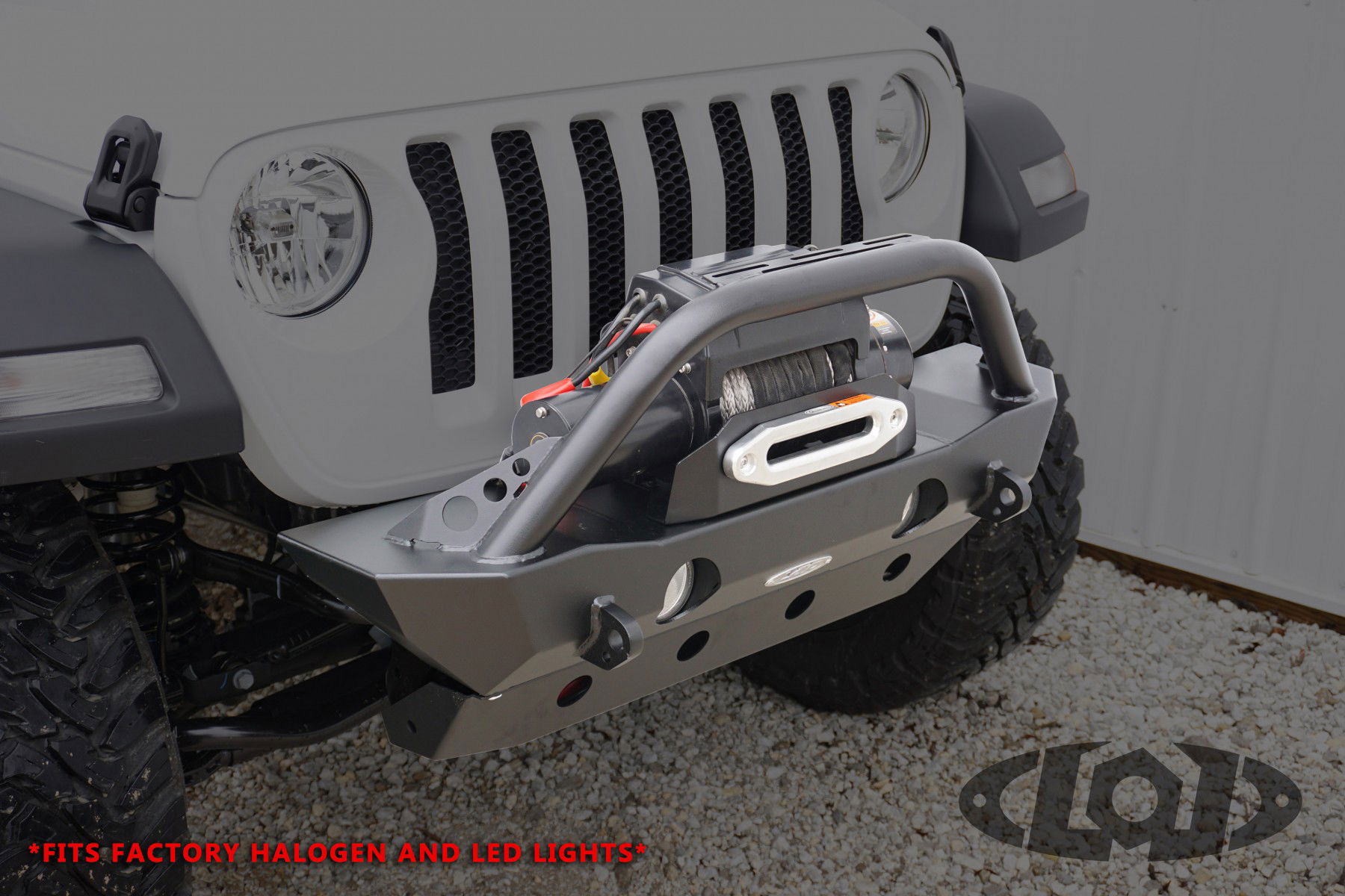 2018+ JL / JT Destroyer Shorty Front Bumper