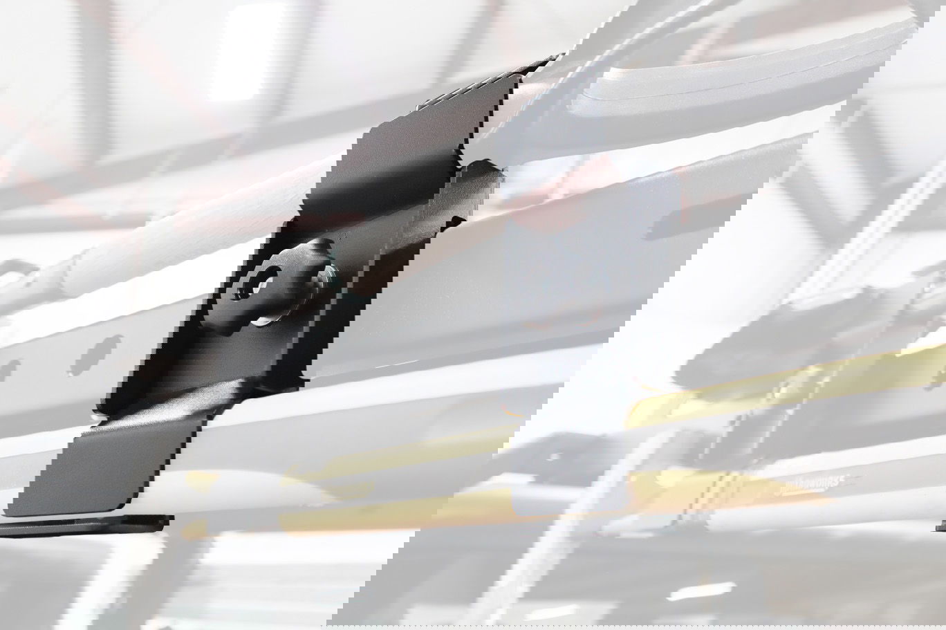 Black-O.P. Bed Rack Trail Tool Single Mount