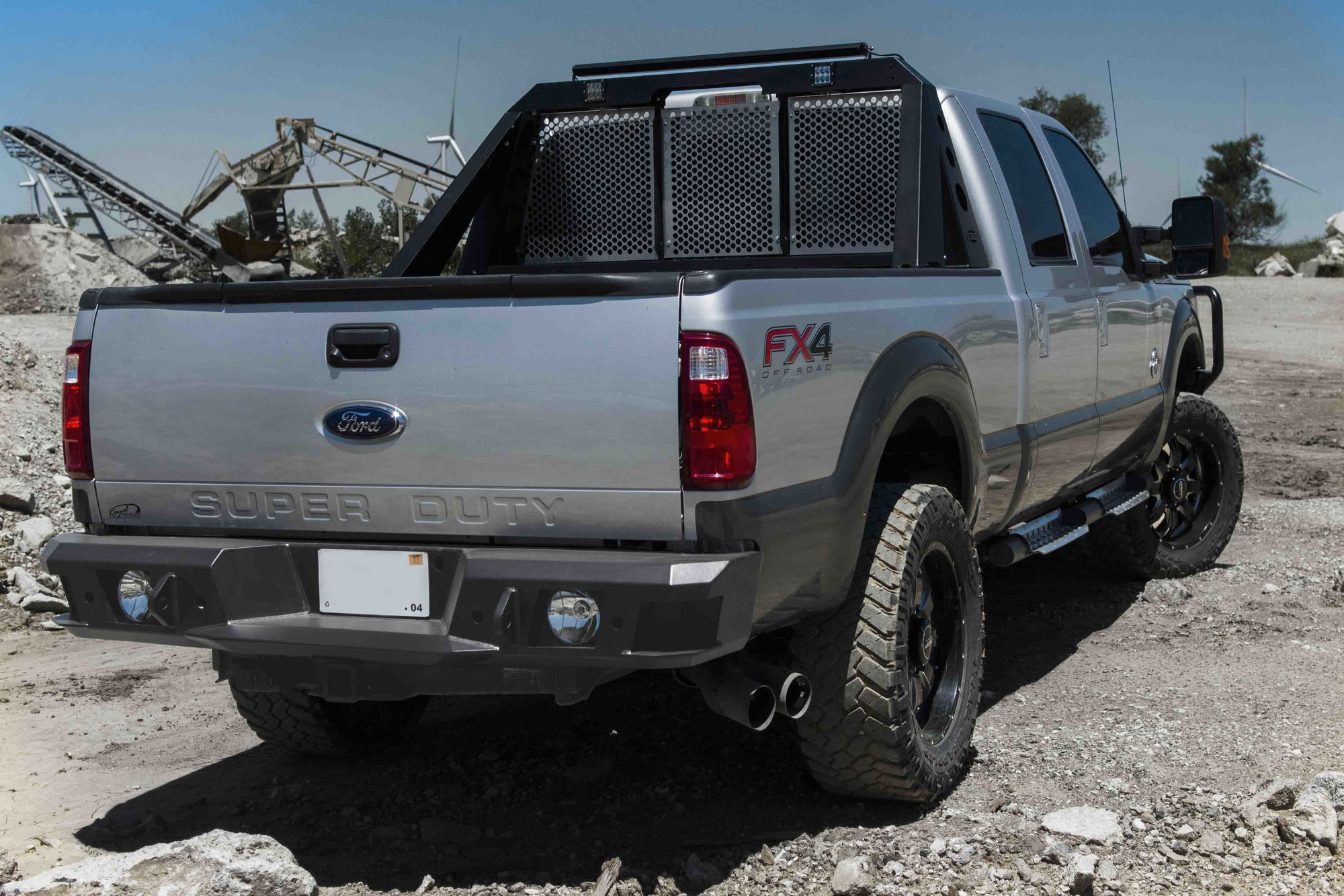 2011-2016 Ford F250-F350 Signature Series Heavy Duty Rear Bumper