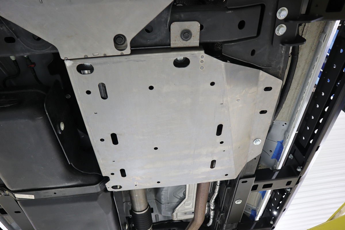 Black-O.P. Transfer Case Skid Plate