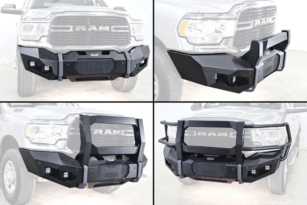 2019+ Dodge Ram 2500-3500 Destroyer Base Front Bumper