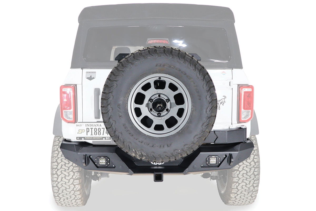 Bronco Destroyer Rear Bumper w/Tire Carrier
