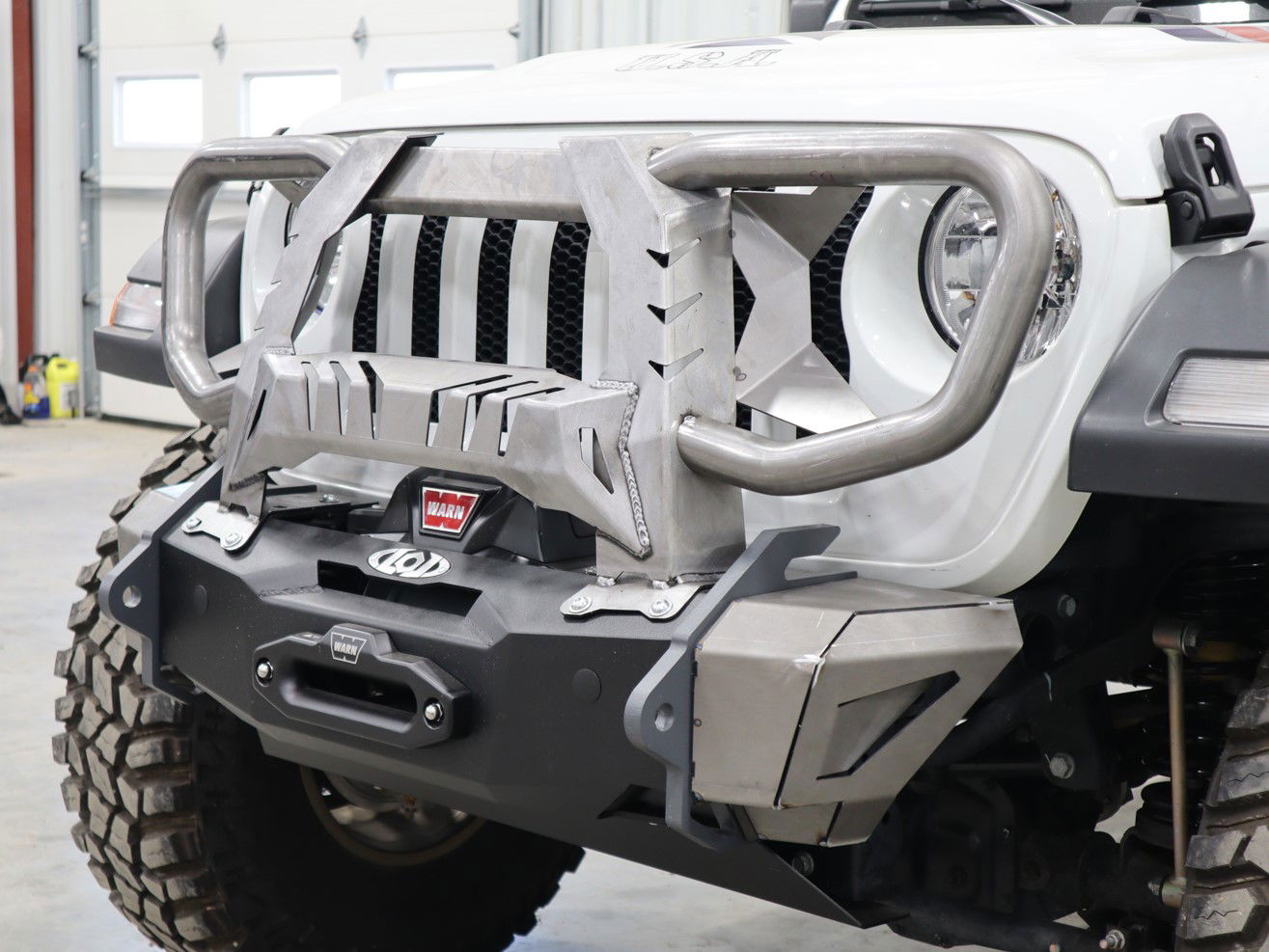 LoD Offroad | Jeep Black-O.P. Front Full Guard