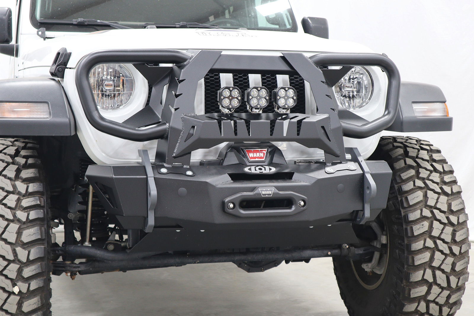 LOD PRODUCTS × 1SLOW PRODUCTS SO-DECK BK LoD Offroad | Jeep Black-O.P. Front Full Guard
