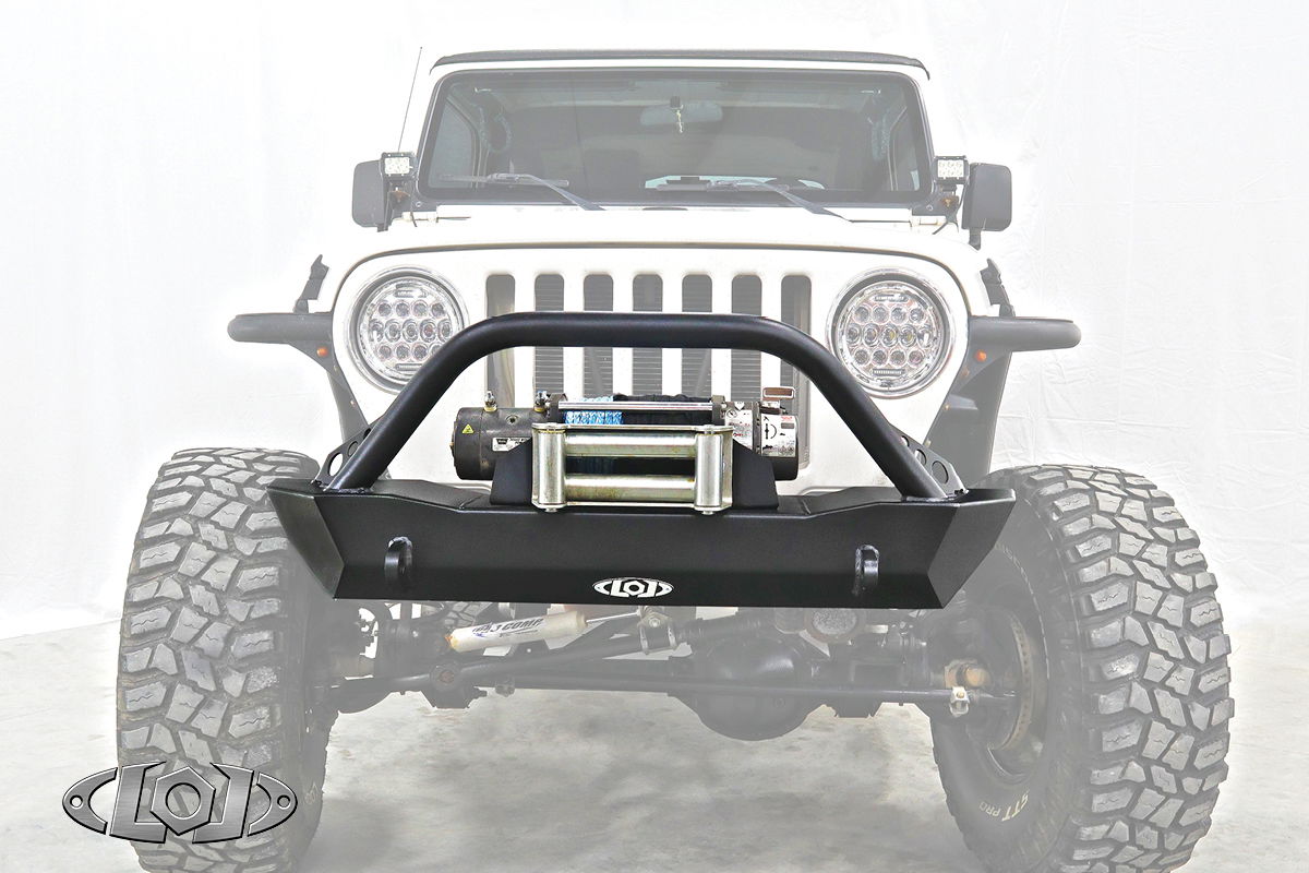 LoD Offroad | TJ/LJ/YJ Destroyer Shorty Front Bumper -Bare
